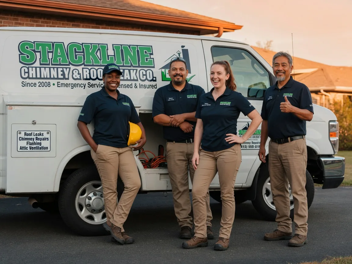 Chimney flashing repair company in Hazelhurst, WI